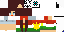Minecraft skin texture, 64x32 legacy pixels