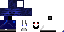 Minecraft skin texture, 64x32 legacy pixels
