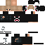 Minecraft skin texture, 64x64 pixels