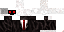 Minecraft skin texture, 64x32 legacy pixels