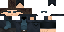 Minecraft skin texture, 64x32 legacy pixels