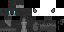 Minecraft skin texture, 64x32 legacy pixels