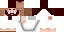 Minecraft skin texture, 64x32 legacy pixels