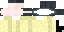 Minecraft skin texture, 64x32 legacy pixels