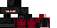 Minecraft skin texture, 64x32 legacy pixels