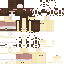 Minecraft skin texture, 64x64 pixels