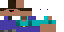 Minecraft skin texture, 64x32 legacy pixels