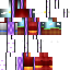 Minecraft skin texture, 64x64 pixels