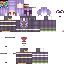 Minecraft skin texture, 64x64 pixels