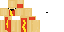 Minecraft skin texture, 64x32 legacy pixels