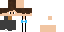 Minecraft skin texture, 64x32 legacy pixels