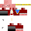 Minecraft skin texture, 64x64 pixels