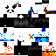 Minecraft skin texture, 64x64 pixels