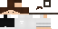 Minecraft skin texture, 64x32 legacy pixels