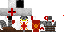 Minecraft skin texture, 64x32 legacy pixels