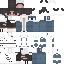 Minecraft skin texture, 64x64 pixels