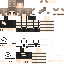 Minecraft skin texture, 64x64 pixels