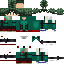 Minecraft skin texture, 64x64 pixels