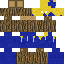 Minecraft skin texture, 64x64 pixels