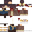 Minecraft skin texture, 64x64 pixels