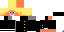 Minecraft skin texture, 64x32 legacy pixels