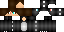 Minecraft skin texture, 64x32 legacy pixels