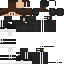 Minecraft skin texture, 64x64 pixels