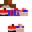 Minecraft skin texture, 64x64 pixels