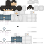 Minecraft skin texture, 64x64 pixels