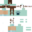 Minecraft skin texture, 64x64 pixels