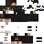 Minecraft skin texture, 64x64 pixels