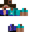 Minecraft skin texture, 64x64 pixels