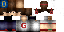 Minecraft skin texture, 64x32 legacy pixels