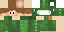 Minecraft skin texture, 64x32 legacy pixels