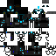 Minecraft skin texture, 64x64 pixels