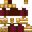 Minecraft skin texture, 64x64 pixels