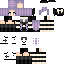 Minecraft skin texture, 64x64 pixels
