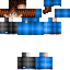 Minecraft skin texture, 64x64 pixels