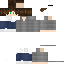 Minecraft skin texture, 64x64 pixels