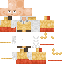 Minecraft skin texture, 64x64 pixels