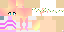 Minecraft skin texture, 64x32 legacy pixels
