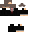 Minecraft skin texture, 64x64 pixels