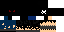 Minecraft skin texture, 64x32 legacy pixels