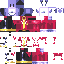 Minecraft skin texture, 64x64 pixels