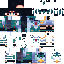 Minecraft skin texture, 64x64 pixels