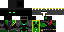 Minecraft skin texture, 64x32 legacy pixels
