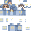Minecraft skin texture, 64x64 pixels