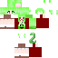 Minecraft skin texture, 64x64 pixels