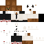 Minecraft skin texture, 64x64 pixels