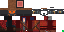 Minecraft skin texture, 64x32 legacy pixels